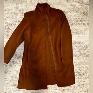 Old Navy Rich Brown Pea Coat
